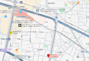 【天王寺の高校受験集団塾②】開成教育セミナー（天王寺教室）のアクセス