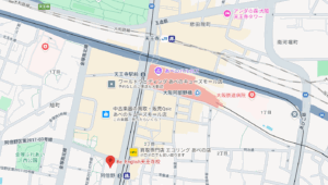 【天王寺の英語に強い塾③】Be..English 天王寺校のアクセス