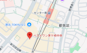 ベストワン センター南校地図