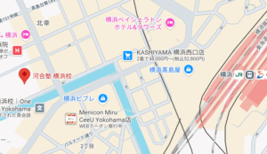 河合塾横浜校地図